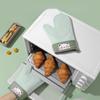 Thickened Insulation and Anti Scald Gloves, Kitchen Oven, Silicone Gloves, Household Microwave Oven, Baking High-temperature Resistant Gloves Batch