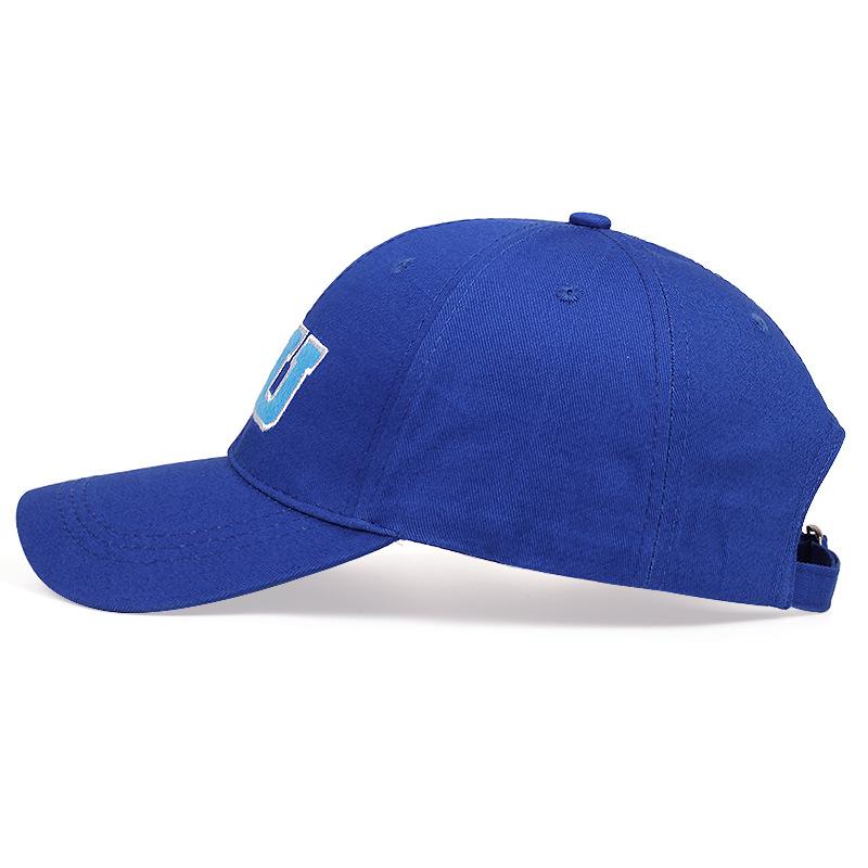 New Fashion High Quality Men Baseball Cap Monsters University Letters Embroidery Caps Blue Hat Sun Shield Hats snapback hats