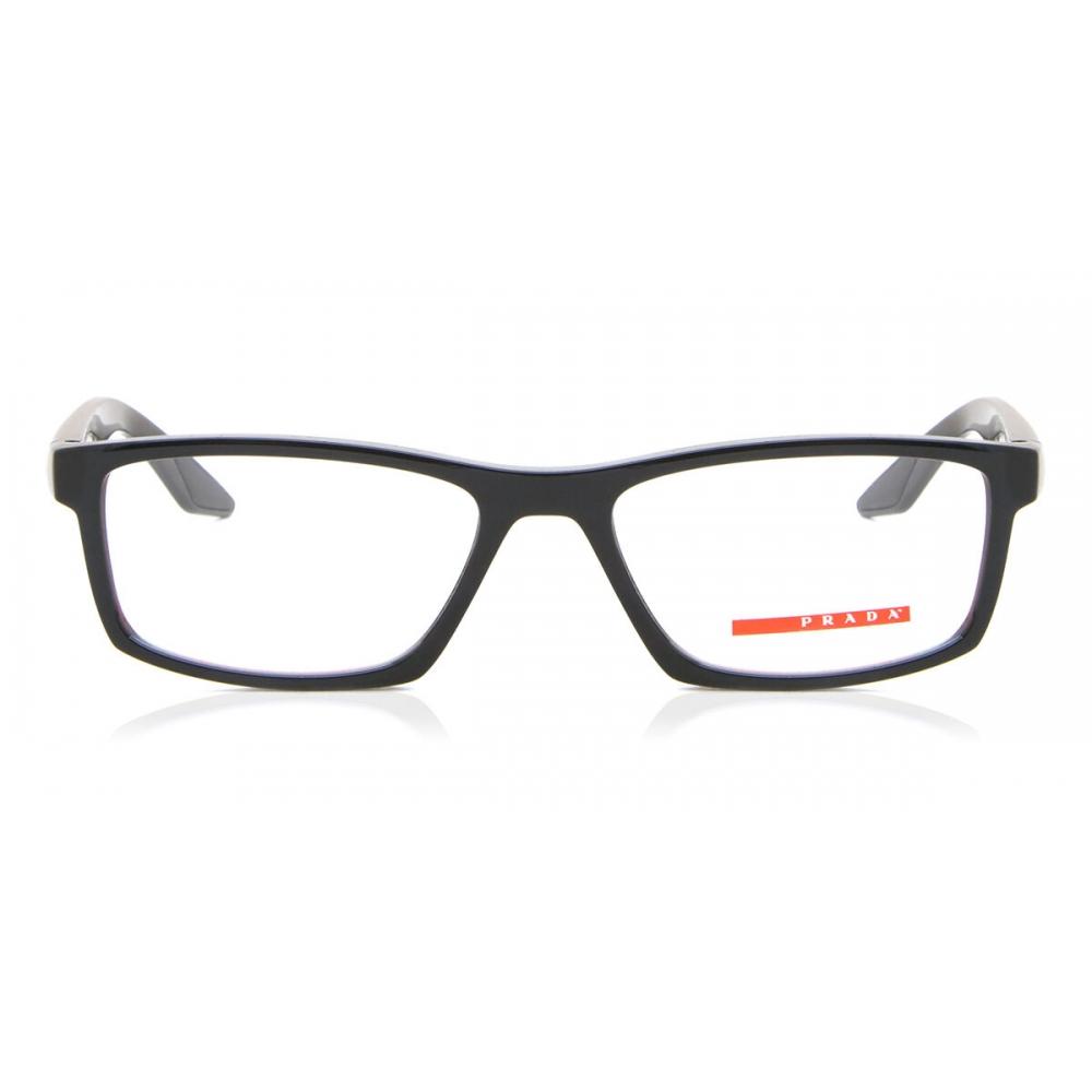 Prada Linea Rossa Ps04pv 1ab1o1 Men Eyeglasses Black/56-17-145