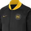 Nike Golden State Warriors Showtime City Edition Letter Print Color Block Casual Jacket Men Jacket Black FB3512-010