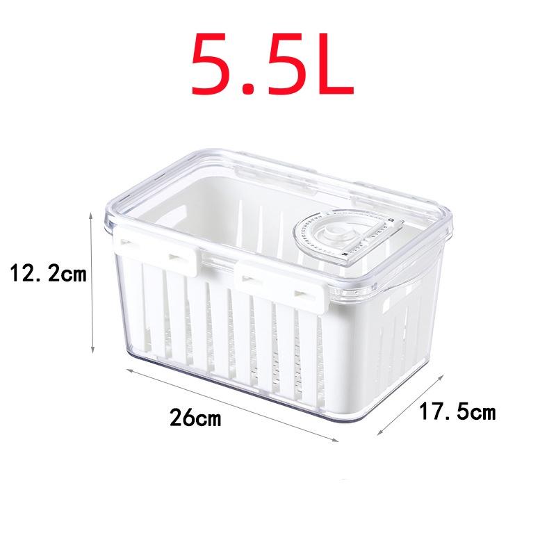Refrigerator Storage Box Transparent Fridge Organizer Food Storage Containers Vegetable Fruit Baskets Kitchen Organizer Tools