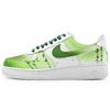 Air Force 1 Abrasion Resistant Low Top Skateboard Shoes Unisex White Green CW2288-111(Team1284-)