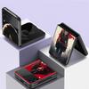 Character MIKASA Phone Case For Samsung Z Flip 6 7 5G Z Flip 5 Galaxy Z Flip 3 4 5G ZFlip Shockproof Hard Cover TPU PC Coque Cap