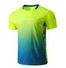 Unisex Quick-Dry Short-Sleeve Sports T-Shirt for Summer - Great for Badminton, Tennis, and Table Tennis