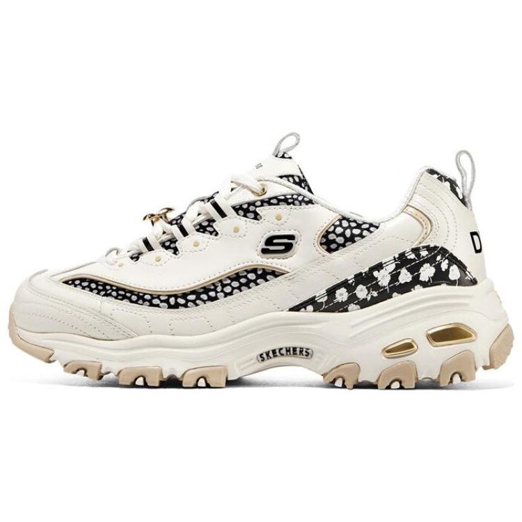 (WMNS) Skechers D Lites x DVF Natural Black Women s 149678-NTBK EU 35