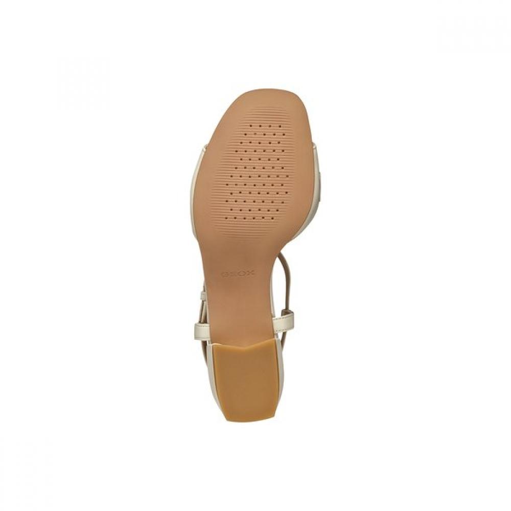 Geox Women S Comfort Strap dreSS Sandal White 8gx80d5m9d New Eraclia 15