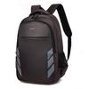 Oxford Cloth Large Capacity Backpack For Men And Women With Striped Pattern For Travel And School