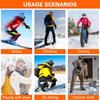 USB Beheizte Einlegesohlen Schuh Elektrische Fußwärmepads Füße Wärmer Sockenpolster Matte Winter Outdoor-Sportarten Heizsohle Winter Warm