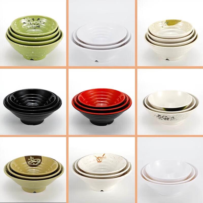 Durable Melamine Noodle and Soup Bowl
