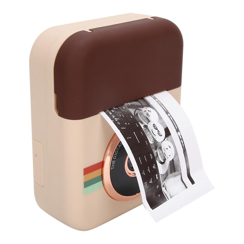 Mini Children Print Camera HD Take Pictures Video Cartoon Creativity Digital Toy