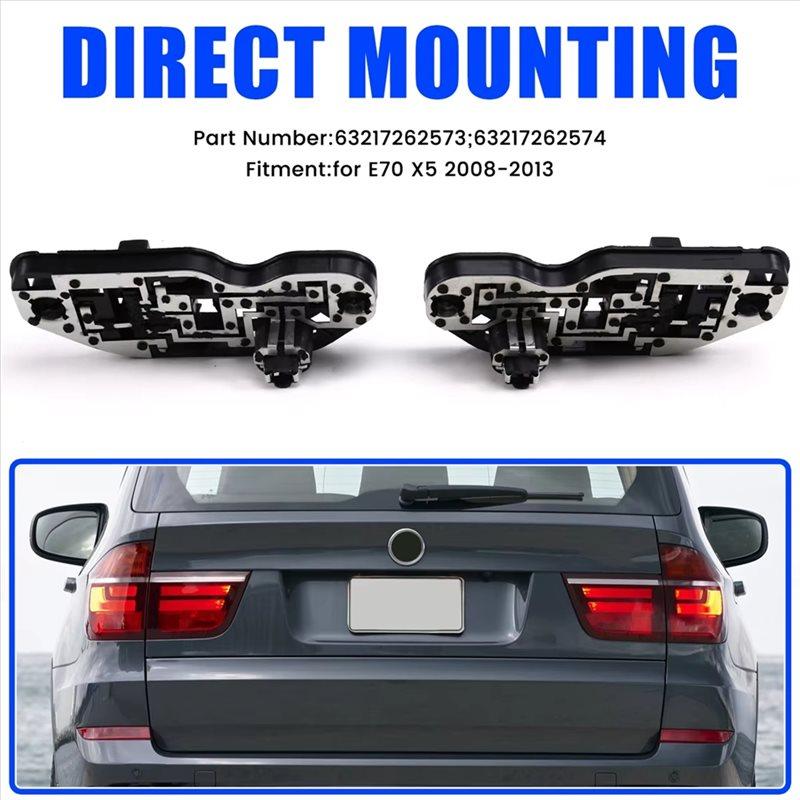 Trunk Lid Tail Light Bulb Holder Socket Car Parts 63217262575 63217262576 For BMW X5 E70 2008-2013 Right