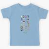 Animated Characters Abc Kids T-Shirt