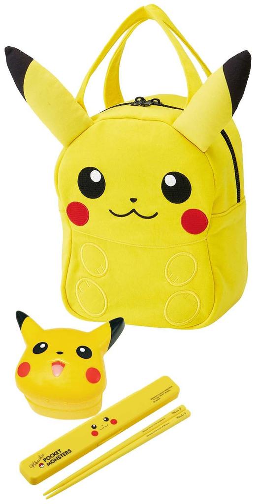 Skater Die-Cut Sweatshirt Bag, Pokémon Pikachu KNBD1-A