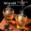 Lesanhao Disposable Hard Plastic Octagonal Cups