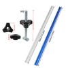 1Pc Double-Cut Profile T Track and T Bolt Knob, Universal T Track for Woodworking, Miter Track Sliding Nut T-Slider T Slot