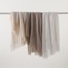 Solid Color Scarf Sun Protection Wrap Hijab Summer Pashmina  Women Men