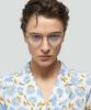 Lingkeonpeuleim Bt020 Titanium Eyeglass Frame Black