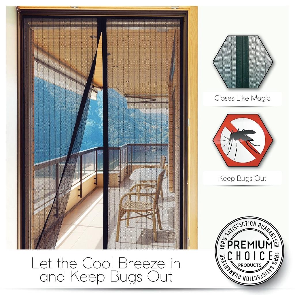 On Seen As Tv Magic Mesh Handsfree Net Screen Door Magnetic Anti Mosquito Bug