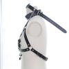 Sexy Leather Hollow Underwear Bandage Chain Nightwear Cosplay Costume Anime Role Play Lingerie Black Outfits Party Club