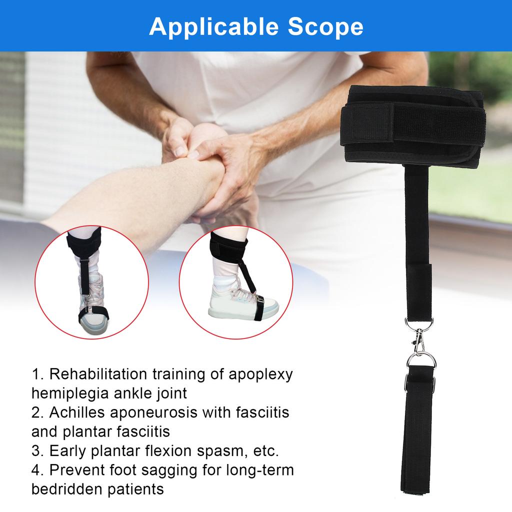 Drop Foot Brace Hemiplegia Foot Drop Corrector Brace Support Adult Foot Orthosis