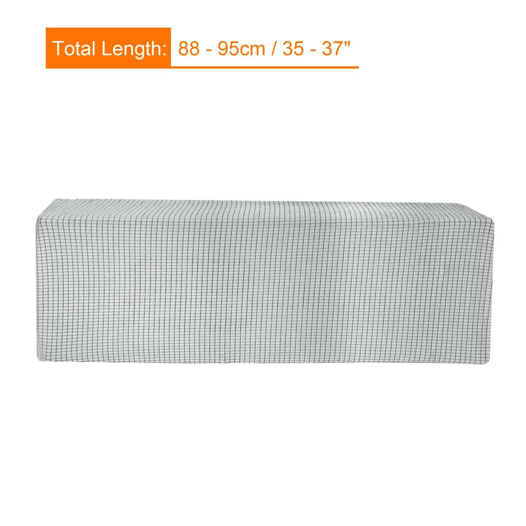 Air Conditioner Dust Cover Knitted Elastic Cloth Dustproof Wall-Mounted Units Split Indoor AC Covers for Dust 31-34/35-37 Inch