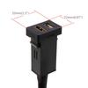 TOYOTA HDMI pripojovacia jednotka pre vozidlá Toyota, Vstupný port, USB port s rýchlym nabíjaním QC3.0, Audio diely, Panel s otvorom pre prepínač