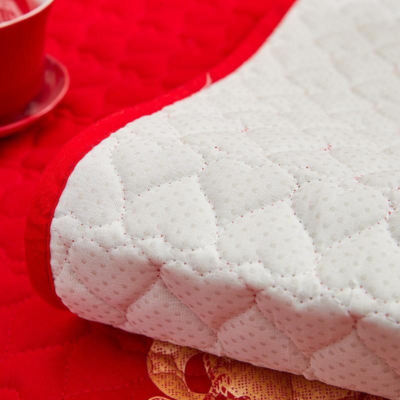 Festive Bright Red Sofa Cushion for All Seasons, Wedding Room Decoration and Layout Cover, Wedding Non-slip Cover