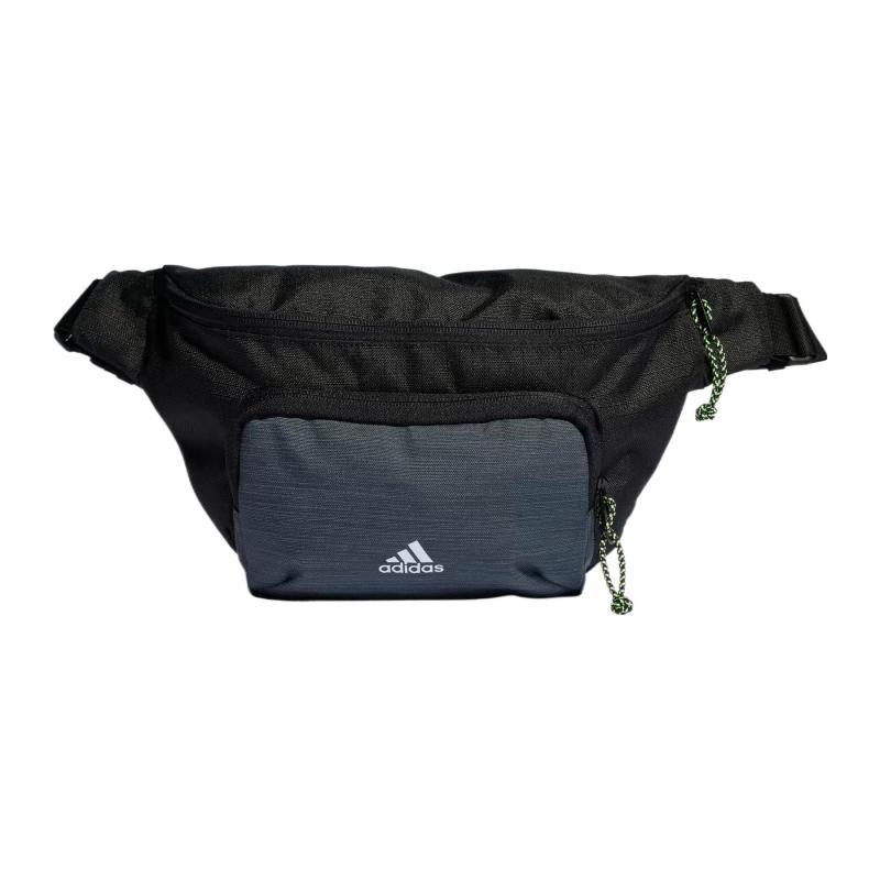 

Adidas Polyester Fanny Pack Regular Unisex Black & White Adidas IB2668 чёрный/белый