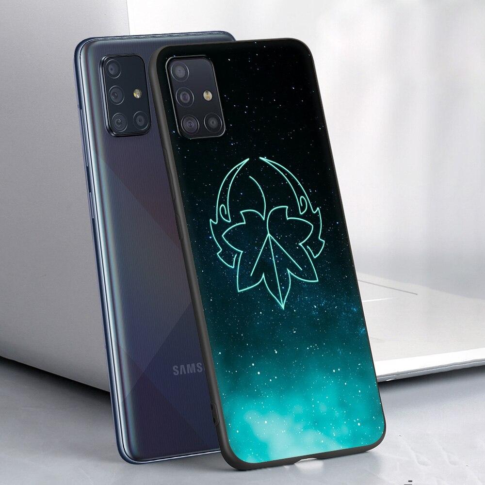 Genshin Impact Constellation Eula For Samsung Galaxy A51 A71 A21S A12 A11 A31 A52 A41 A52 A32 A72 A01 A02S Soft Phone Case Cover