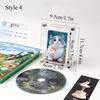 Album Card Display Shelf Cd Picture Frame Acrylic Small Card Display Rack High Transparency Cd Stand Idol Photocard Holder