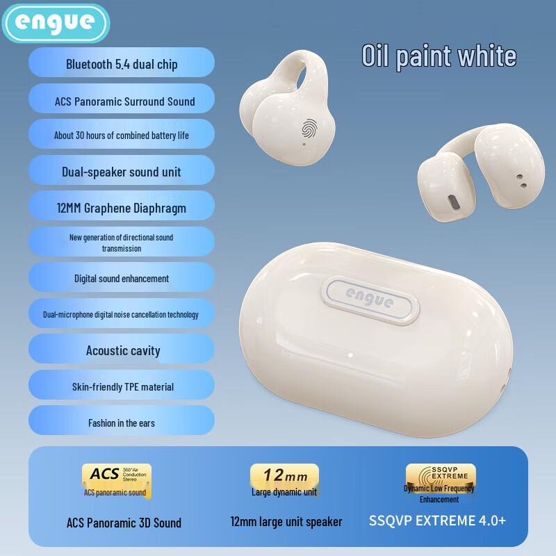 Engu EG-AP02 Open-Ear Clip Bluetooth Sports Headset