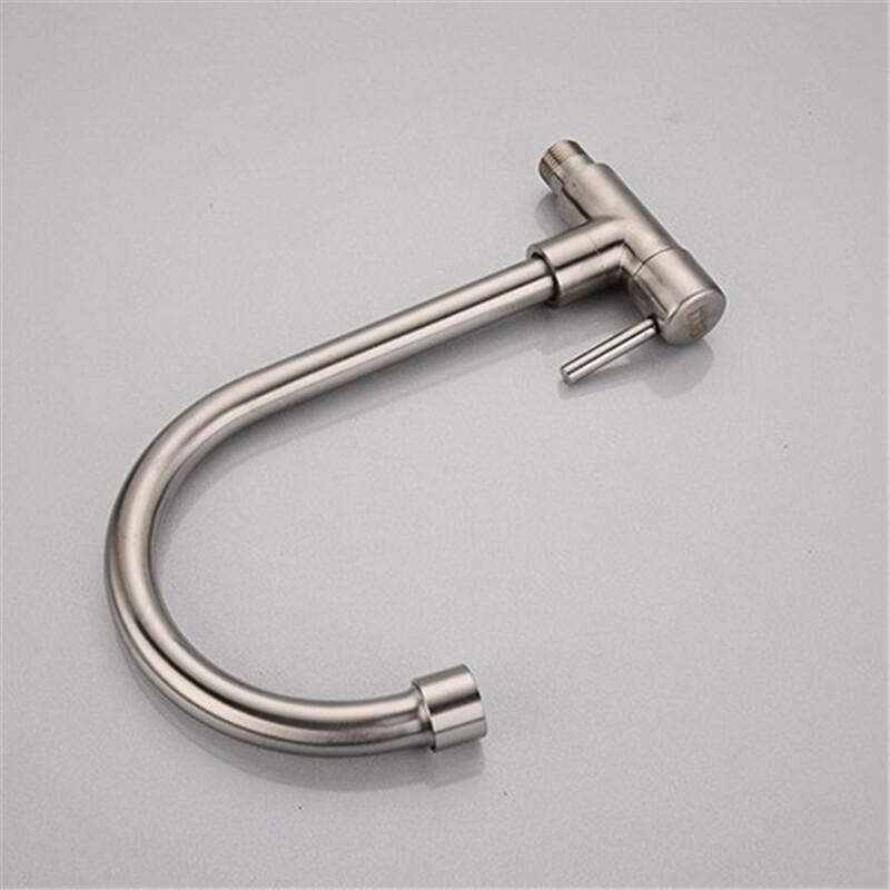 

TLXT Brushed Stainless Steel Wall-Mounted Single Cold Faucet