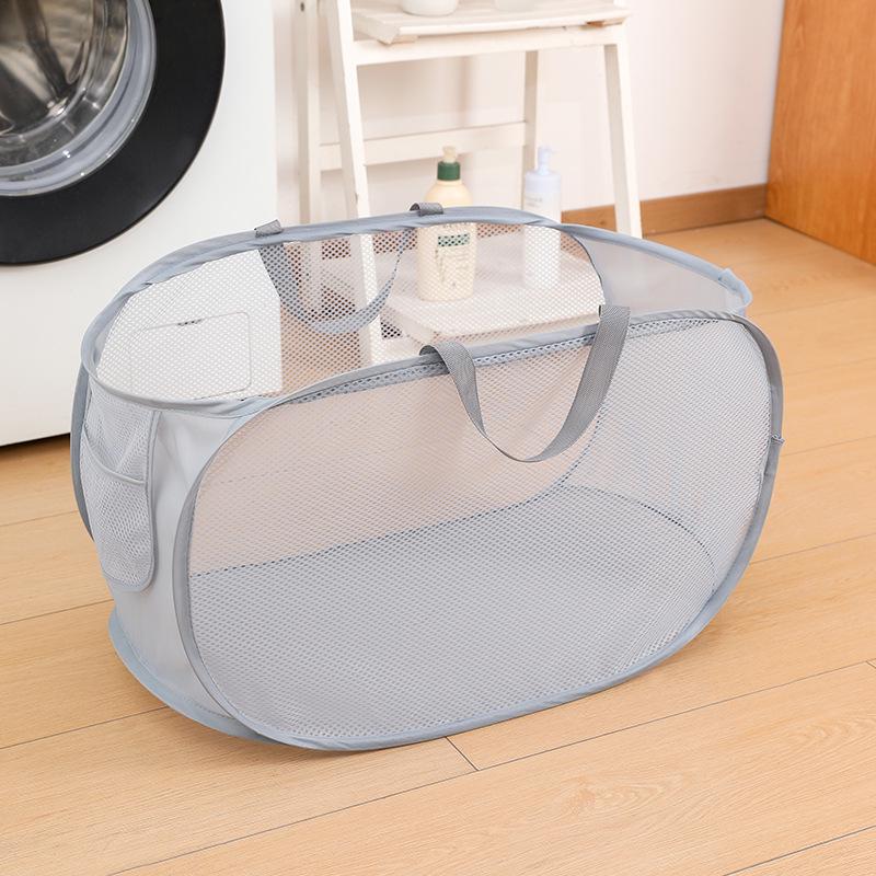 Folding Laundry Basket for Bathroom and Storage