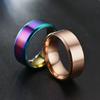 Classic 8mm Tungsten Mens Ring Surface Brushed Stainless Steel Ring for Women Wedding Band Couples Jewelry Accessories