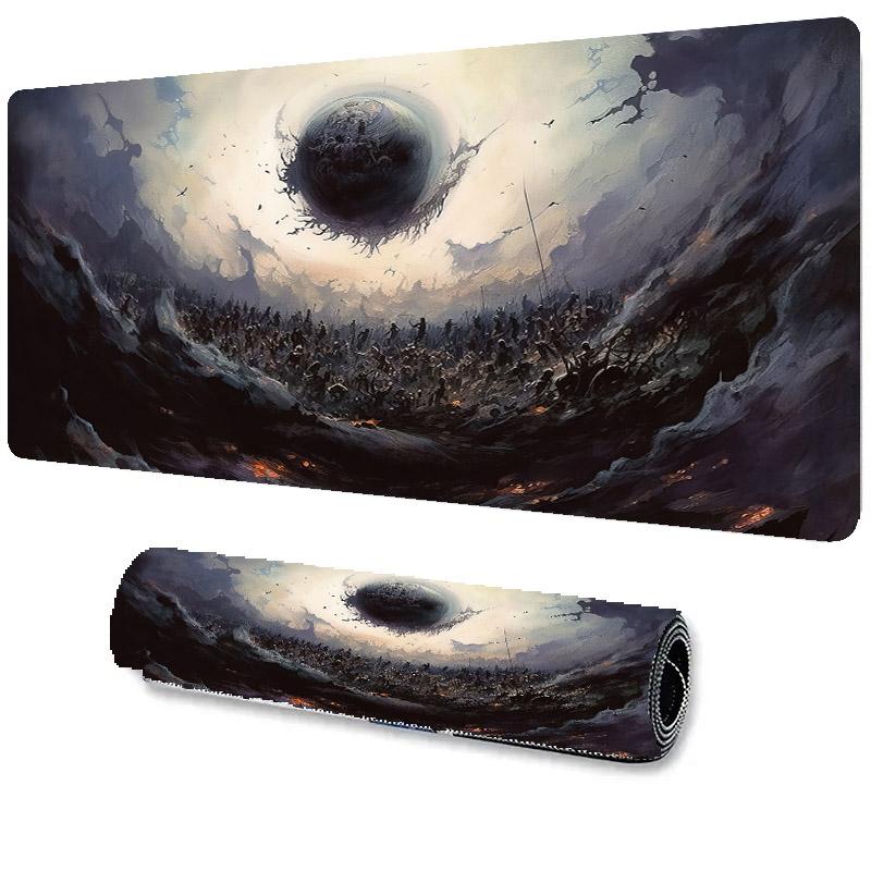 Magic Damnation MTG TCG Gaming Mouse Pad Large Card Game Playmat Custom Rubber Bottom 400x800x2mm