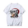 Demon Slayer Kamado Tanjirou Fun Spoof Anime Peripheral Short Sleeve T-Shirt That Casual Clothes Parent-child Outfit Summer