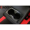 Car Rear Seat Water Cup Holder Frame Cover Trim For Kia Cerato Forte K3    Stainless Steel Interior Accessories