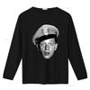 Vintage Retro Funny Mayberry Deputy Surprised Face Print Casual T Shirt vintage Washed streetwear Slightly Unisex Stretched