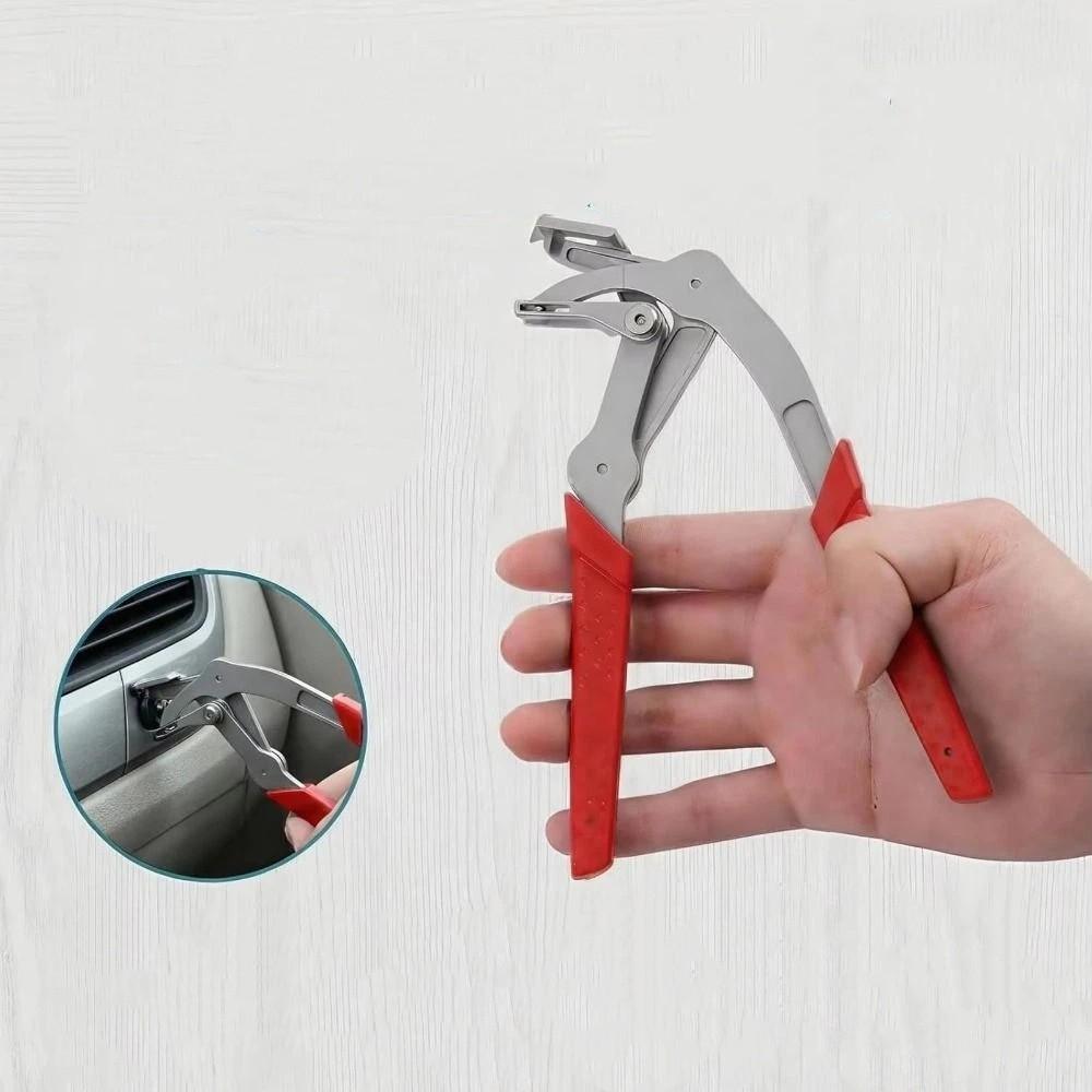 Durable Automotive Disassembly Pliers Heavy-Duty Car Clamping Pliers  Auto Repair Accessories