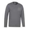 Mountain Warehouse Men's Spirit Of Adventure Long-Sleeved T-Shirt