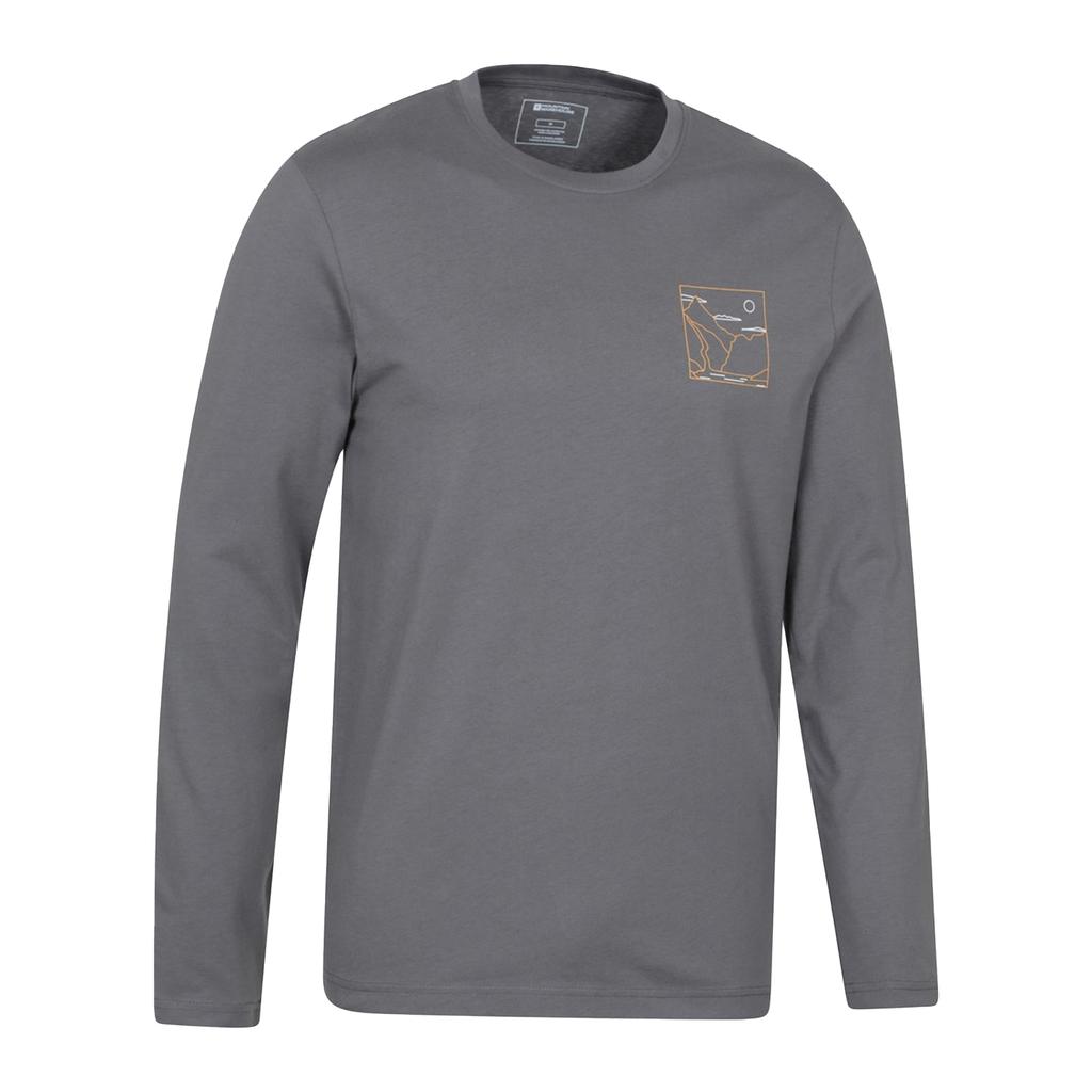 Mountain Warehouse Men's Spirit Of Adventure Long-Sleeved T-Shirt