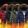 Men's Cotton-Padded Winter Jacket - Long Trendy Self-Cultivation Style with Youthful Design and Warmth