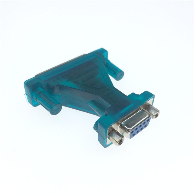 USB to RS232 Serial Cable with DB9 to DB25 Adapter and 9-Pin COM Port Converter. 1m