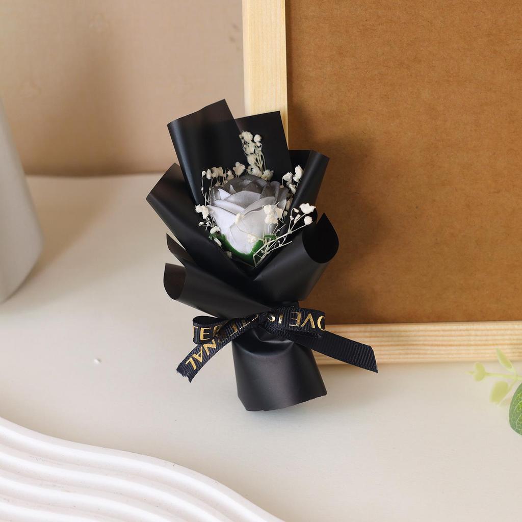 Car Bouquet Gift: Artificial Rose Soap Flowers for Girlfriend, Bestie, or Mom - Perfect for Christmas or Birthday!