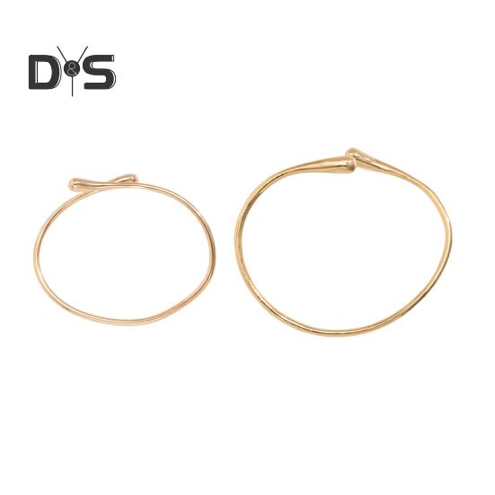 Women Arm Bracelet Liquid State Arm Cuff Adjustable Opening Design Bangle Retro Style Arm Jewelry Gift