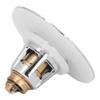 Bathroom Sink Stopper Press Popping Up Anti Clogging Brass Stainless Steel Basin Sink Drain Plug