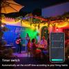 USB fairy lights Bluetooth LED string APP remote control RGBIC party Christmas lights wedding decoration atmosphere lights