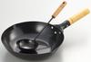 Tamahashi Fanxia Iron Peking Pot with Wooden Handle, 28cm, Ladle Included, FAN-28P