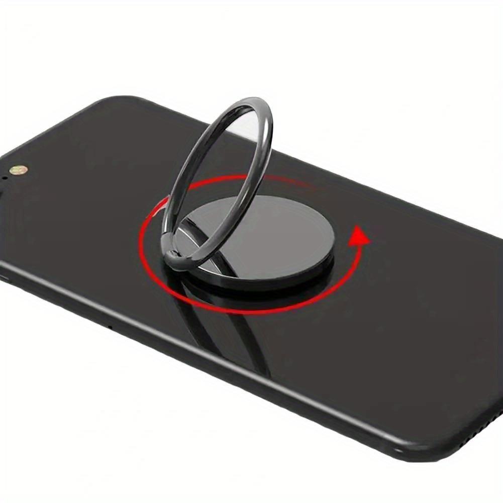 Luksusowy Metalowy Uchwyt Pierścień na Palec do Telefonu Komórkowego Obrót 360 stopni Mocowanie Magnetyczne Okrągły Uchwyt Mały i Wykwintny Uchwyt na Telefon Komórkowy