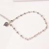 Heart Flower Anklet for Women Ankle Bracelet Tobillera Boho Foot Chain Jewelry